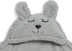 Jollein Wikkeldeken Bunny 100x105cm - Storm Grey -Winkel voor babyproducten 1200x849 4