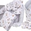 Babynestje Set Pasgeborenen - Knuffelnest Baby Nestje Bed Set 7-delig - Baby Cocon- Herten Vrienden- ÖKO-TEX Normen -Winkel voor babyproducten 1200x859 3