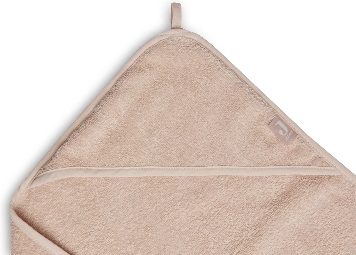 Jollein Badcape Badstof 75x75cm - Pale Pink Jollein Badcape Badstof 75x75cm - Pale Pink -Winkel voor babyproducten