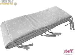 Steff - Parkomrander - Boxomrander 340x29 Cm - Print Schommelpaardjes - OEKO-TEX Standard 100