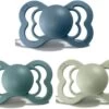 BIBS Supreme Fopspeen | Bundel Set 3 Stuks | T2 | Maat 2 | 6-18 Maanden | Latex | Petrol, Island Sea, Sage| Natuurrubber -Winkel voor babyproducten 1200x889 4