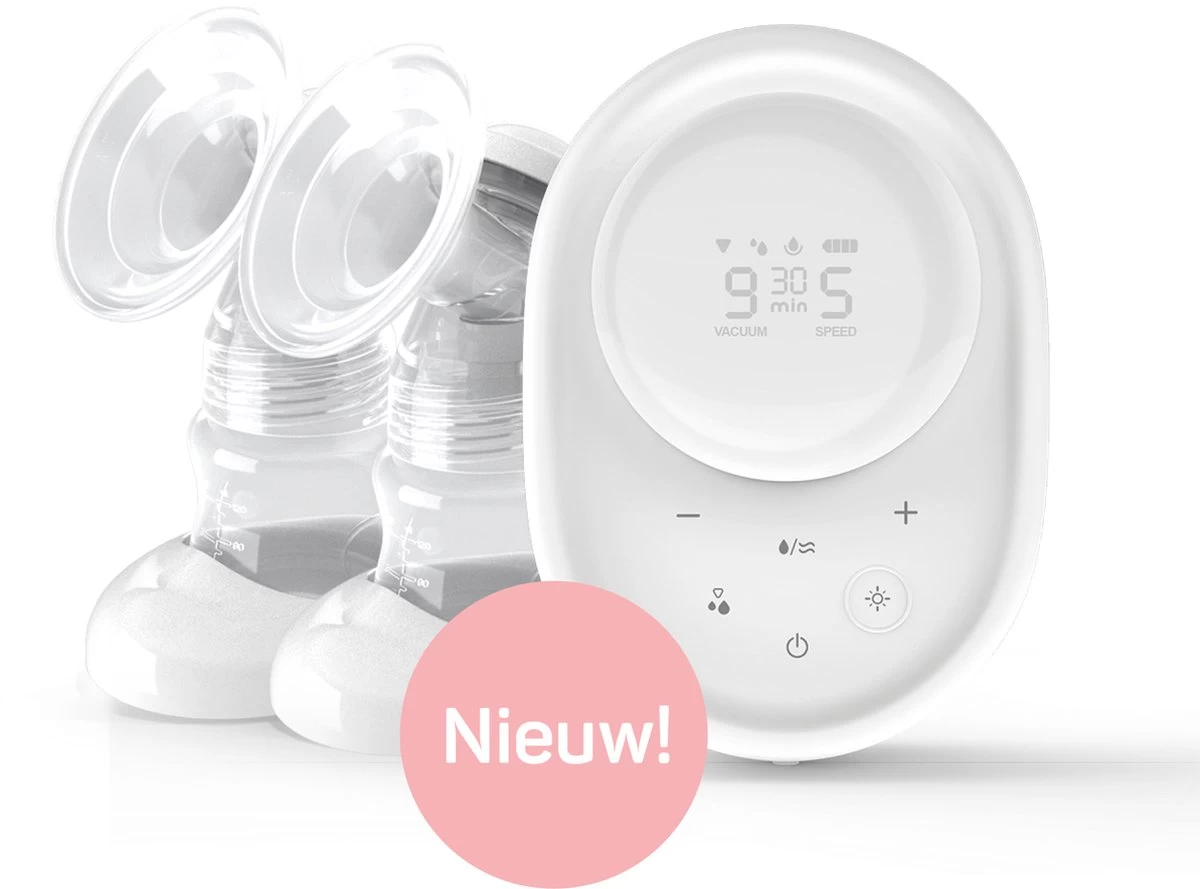 Vulpes BabyCare® Borstkolf Kolfapparaat - Dubbele Elektrische Borstkolf met nachtlamp - Oplaadbare accu - Draagbaar - BPA-Vrij - Incl. 60 moedermelkbewaarzakjes - PRO versie Vulpes BabyCare® Borstkolf Kolfapparaat - Dubbele Elektrische Borstkolf Met Nachtlamp - Oplaadbare Accu - Draagbaar - BPA-Vrij - Incl. 60 Moedermelkbewaarzakjes - PRO Versie -Winkel voor babyproducten 1200x889 5