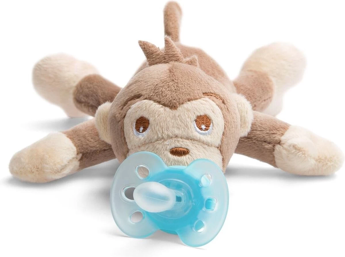 Philips Avent Snuggle Knuffelspeen - 0-6 Maanden - Aapje Philips Avent Snuggle Knuffelspeen - 0-6 Maanden - Aapje -Winkel voor babyproducten 1200x895 3