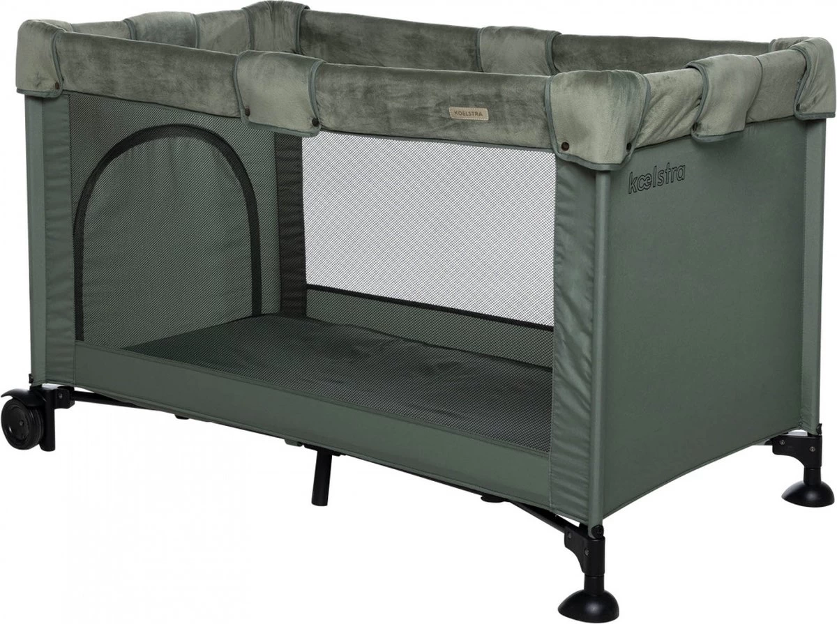 Koelstra Reisbed Travelsleeper LUX - 126x65 cm. - Moss Green Koelstra Reisbed Travelsleeper LUX - 126x65 Cm. - Moss Green -Winkel voor babyproducten 1200x895 6