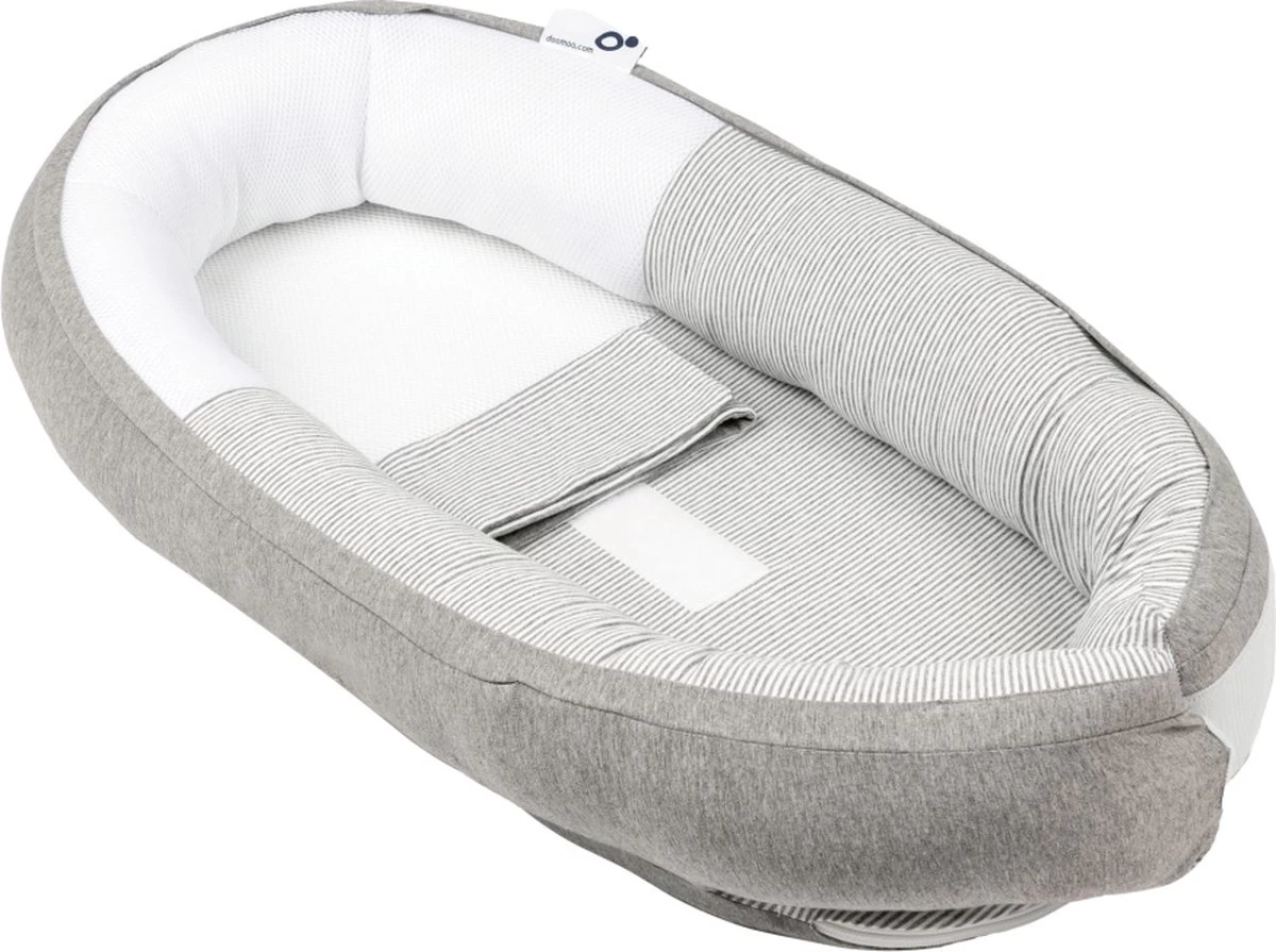 Doomoo Cocoon - Babynestje - Biologisch Katoen en 74 x 46 cm - Classic Grey Doomoo Cocoon - Babynestje - Biologisch Katoen En 74 X 46 Cm - Classic Grey -Winkel voor babyproducten 1200x895 7