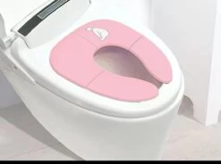Kinder WC (roze) Bril Opvouwbaar Licht Ontwerp Hygiënisch Voor Onderweg WC Bril Voor Zindelijkheidstraining Makkelijk Mee Te Nemen Gratis Tasje Bijgeleverd -Winkel voor babyproducten 1200x896