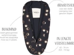 Puckababy Inbakerslaapzak Original Mini - 3-6 Maanden - Cotton - Eclipse Night -Winkel voor babyproducten 1200x898 9