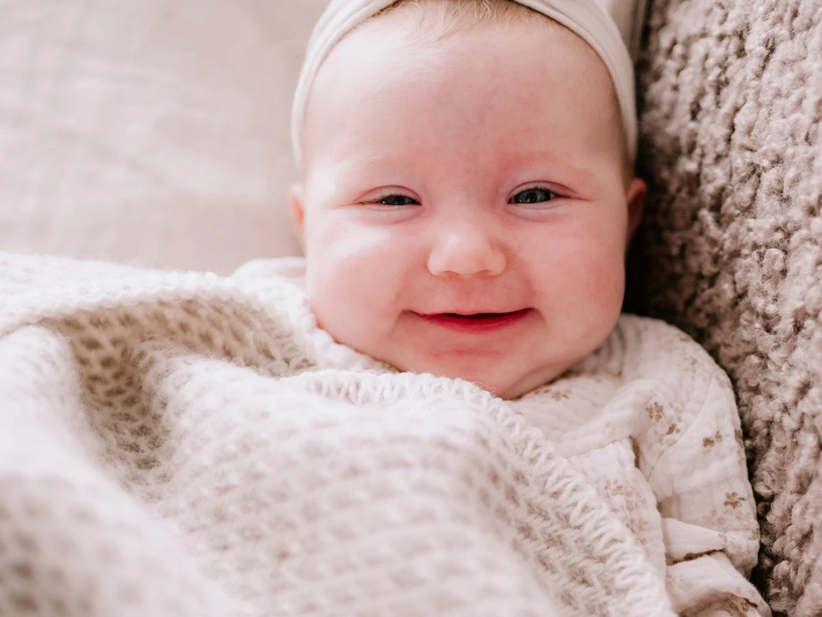 Wiegdeken wol - Pure Baby Love - bee - taupe Wiegdeken Wol - Pure Baby Love - Bee - Taupe -Winkel voor babyproducten 1200x900 120