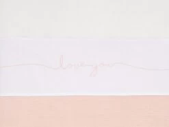 Jollein Baby Laken Ledikant 120x150cm Love You - Pale Pink -Winkel voor babyproducten 1200x900 142