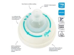 Difrax 1-2-3 Natural Flessenring Met Flessenspeen Voor Smalle Babyflessen -Winkel voor babyproducten 1200x900 24