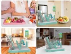 Nevi Afdruiprek Met Lekbak - Afdruipmat Voor 10 Flessen - Opvouwbaar Droogrek Babyfles - Inclusief Afwasborstel -Winkel voor babyproducten 1200x904 1