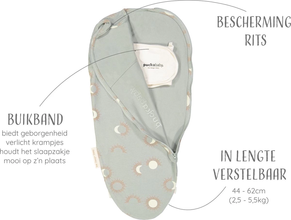 Puckababy inbakerslaapzak Original Piep 0-3 maanden - Eclipse Clay Puckababy Inbakerslaapzak Original Piep 0-3 Maanden - Eclipse Clay -Winkel voor babyproducten 1200x907 4