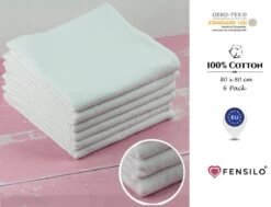 Flanellen Luiers- 6 PACK - Wit – FENSILO – Flanellen Doeken -Winkel voor babyproducten 1200x920 1