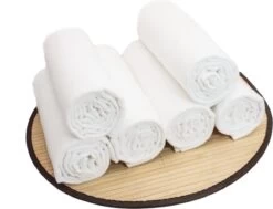 Makian Molton Luiers - Molton Doeken 80x80cm - Set Van 6 - Wit -Winkel voor babyproducten 1200x920 2