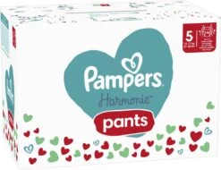 Pampers® Pampers Harmonie Pants Maat 5 - 144 Luierbroekjes - 12kg Tot 17kg - Maandbox -Winkel voor babyproducten 1200x923