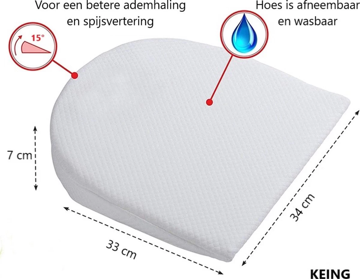 Reflux Kussen ROND – Hellend kussen – Matrasverhoger – Wigkussen – Zwangerschapskussen – Zijslaapkussen – Slaapkussen Baby – Voedingskussen – Hoofdkussen Baby – Anti Reflux – Verhogend Kussen baby – Kraamcadeau Reflux Kussen ROND – Hellend Kussen – Matrasverhoger – Wigkussen – Zwangerschapskussen – Zijslaapkussen – Slaapkussen Baby – Voedingskussen – Hoofdkussen Baby – Anti Reflux – Verhogend Kussen Baby – Kraamcadeau -Winkel voor babyproducten 1200x930 8