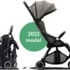 Hamilton By Yoop X1 Plus Buggy – Nieuw, Hoger, Uitgebreider 2023 Model – Premium Stroller Met One Hand Folding Technologie – Grijs – Lichte, Verstelbare En Wendbare Kinderwagen Met Vele Gemakken