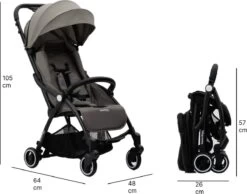 Hamilton By Yoop X1 Plus Buggy – Nieuw, Hoger, Uitgebreider 2023 Model – Premium Stroller Met One Hand Folding Technologie – Grijs – Lichte, Verstelbare En Wendbare Kinderwagen Met Vele Gemakken 20 Hamilton By Yoop X1 Plus Buggy – Nieuw, Hoger, Uitgebreider 2023 Model – Premium Stroller Met One Hand Folding Technologie – Grijs – Lichte, Verstelbare En Wendbare Kinderwagen Met Vele Gemakken -Winkel voor babyproducten 1200x942 5