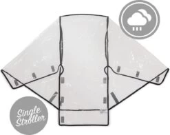 Hauck Regenhoes - Geschikt Voor Buggy's - Transparant, Grijs -Winkel voor babyproducten 1200x954 2