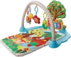 VTech Baby Dierenvriendjes Speelmat - Babygym - Interactief Speelgoed - 6 Tot 36 Maanden