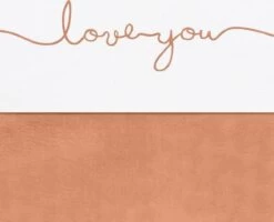 Jollein Baby Laken Ledikant 120x150cm Love You - Caramel