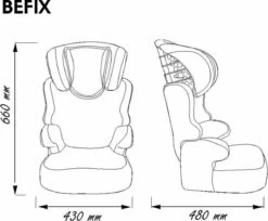 Disney - Autostoel BEFIX FIRST - Groep 2 En 3 - Van 15 Tot 36 Kg - ANWB "Goed Getest" - MINNIE MOUSE -Winkel voor babyproducten 1200x993 2