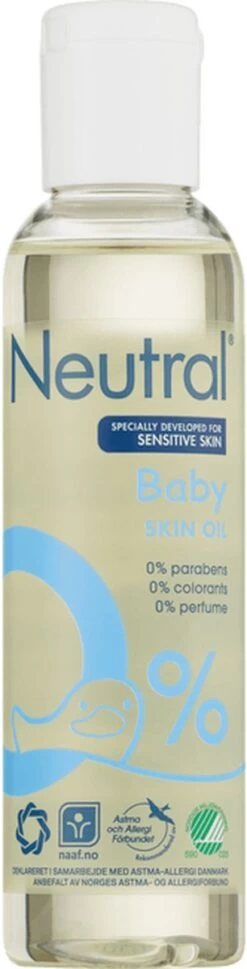 Neutral Baby Parfumvrij Huidolie Voor De Gevoelige Babyhuid 150 Ml 14 Neutral Baby Parfumvrij Huidolie Voor De Gevoelige Babyhuid 150 Ml -Winkel voor babyproducten 306x1200