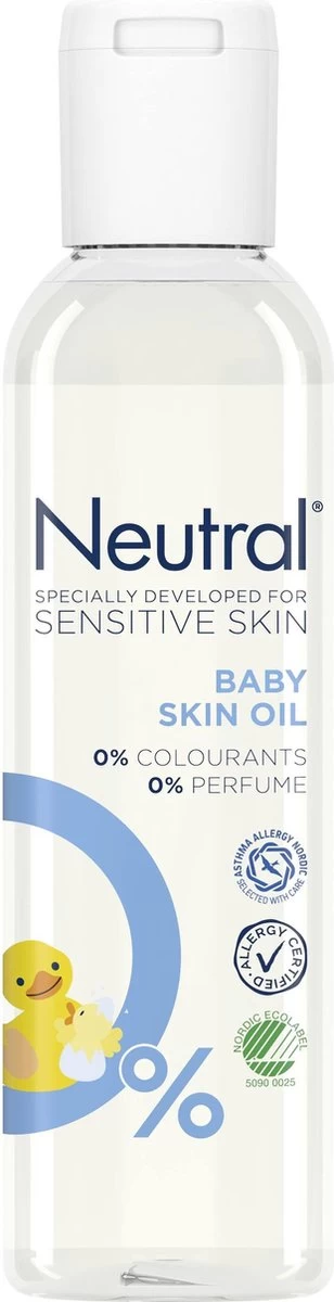 Neutral Baby Parfumvrij Huidolie voor de gevoelige babyhuid 150 ml Neutral Baby Parfumvrij Huidolie Voor De Gevoelige Babyhuid 150 Ml -Winkel voor babyproducten