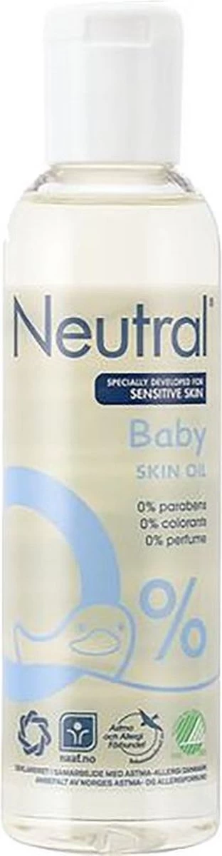 Neutral Baby Parfumvrij Huidolie voor de gevoelige babyhuid 150 ml Neutral Baby Parfumvrij Huidolie Voor De Gevoelige Babyhuid 150 Ml -Winkel voor babyproducten