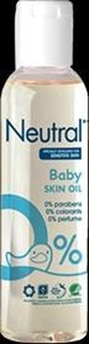 Neutral Baby Parfumvrij Huidolie voor de gevoelige babyhuid 150 ml Neutral Baby Parfumvrij Huidolie Voor De Gevoelige Babyhuid 150 Ml -Winkel voor babyproducten