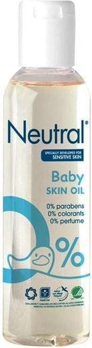 Neutral Baby Parfumvrij Huidolie voor de gevoelige babyhuid 150 ml Neutral Baby Parfumvrij Huidolie Voor De Gevoelige Babyhuid 150 Ml -Winkel voor babyproducten