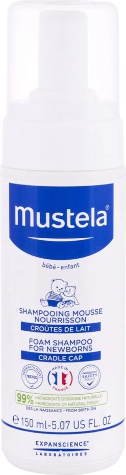 Mustela Baby Schuimshampoo - 150 Ml -Winkel voor babyproducten 319x1200