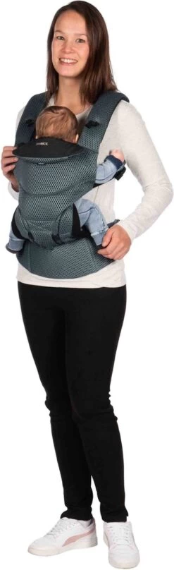 Dooky Ergonomische Draagzak Urban Comfort Green Emerald 7 Dooky Ergonomische Draagzak Urban Comfort Green Emerald -Winkel voor babyproducten 367x1200