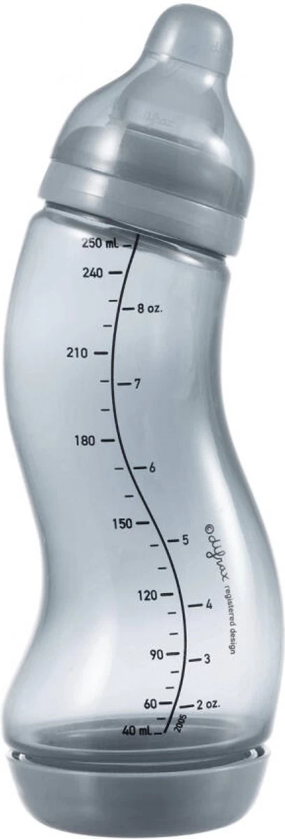 Difrax - S-Fles Natural - Babyfles Stone - 0+ maanden - 250ml Difrax - S-Fles Natural - Babyfles Stone - 0+ Maanden - 250ml -Winkel voor babyproducten