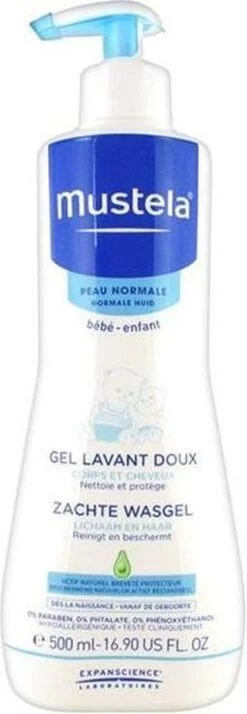 Mustela Baby Zachte Wasgel - 500 Ml -Winkel voor babyproducten 415x1200 1