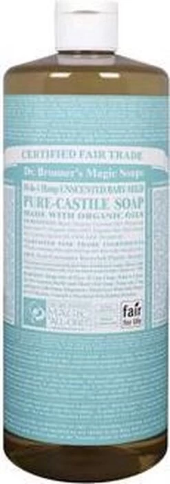 Dr. Bronner's Gel Baby Mild 18-in-1 Pure-Castile Soap -Winkel voor babyproducten 422x1200