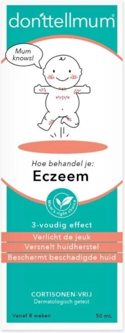 Donttellmum - Eczeem Repair Creme - 50 Ml