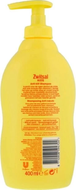 Zwitsal - Disney Frozen - Anti Klit Shampoo - 400ml -Winkel voor babyproducten 481x1200