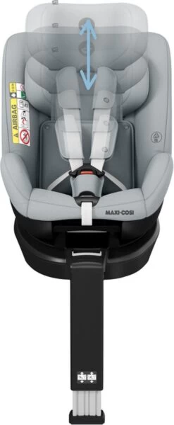 Maxi-Cosi Mica Eco I-Size Autostoeltje - 360° Draaibaar - Gerecyclede Stoffen - Authentic Grey -Winkel voor babyproducten 494x1200 4