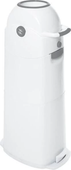 Luieremmer Large Zilver - Groot - Zonder Navulling - Geschikt Voor Pampers En Huggies - Stoma -Winkel voor babyproducten 501x1200