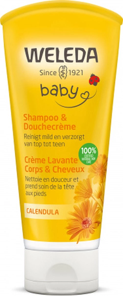 Weleda Calendula Babyshampoo & Douchecrème Weleda Calendula Babyshampoo & Douchecrème -Winkel voor babyproducten 502x1200 1