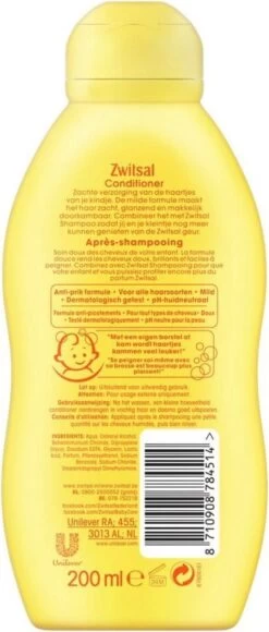 Zwitsal Conditoner - 6 X 200 Ml - Voordeelverpakking 5 Zwitsal Conditoner - 6 X 200 Ml - Voordeelverpakking -Winkel voor babyproducten 511x1200