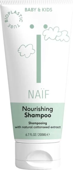 Naïf Verzorgende Shampoo - Baby En Kind - 200ml - Met Natuurlijke Ingrediënten