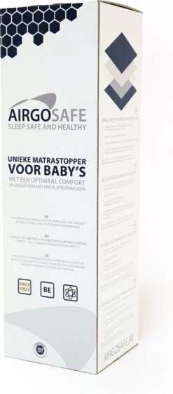 ABZ Airgosafe Topper - 60x120x3 Cm - Wit 8 ABZ Airgosafe Topper - 60x120x3 Cm - Wit -Winkel voor babyproducten 528x1200 1
