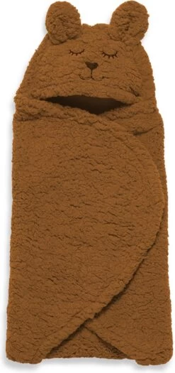 Jollein Wikkeldeken Bunny 100x105cm - Caramel -Winkel voor babyproducten 565x1200 3