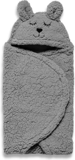 Jollein Wikkeldeken Bunny 100x105cm - Storm Grey -Winkel voor babyproducten 568x1200 1