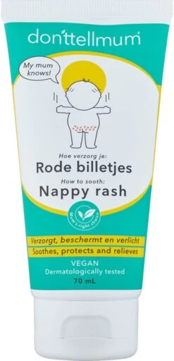 Donttellmum - Rode Billetjes Zalf - 70ml -Winkel voor babyproducten 579x1200