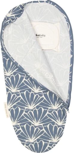 Puckababy Inbakerslaapzak Original Piep 0-3 Maanden - Seashell Denim -Winkel voor babyproducten 586x1200 3