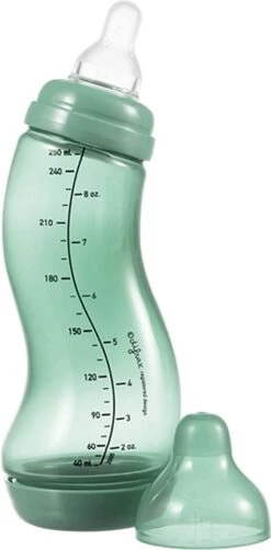 Difrax - S-Fles Natural - Babyfles Sage - 0+ Maanden - 250ml -Winkel voor babyproducten 591x1200 5