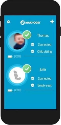 Maxi-Cosi E-Safety Smart Cushion Veiligheidskussen - Black -Winkel voor babyproducten 591x1200 8